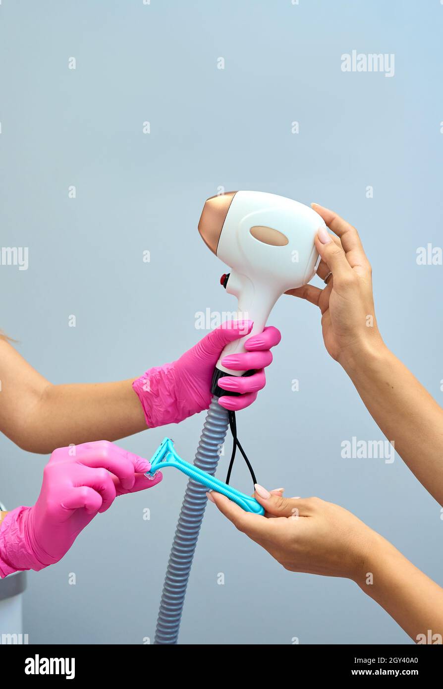 Hair removal machine hi-res stock photography and images - Page 2 - Alamy
