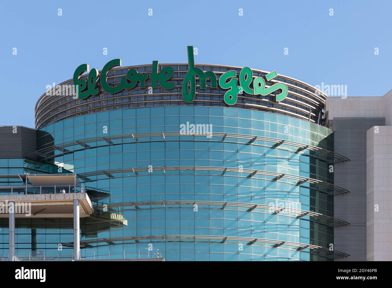 VALENCIA, SPAIN - OCTOBER 05, 2021: El Corte Ingles is a Spanish department  store chain. It is one of the biggest department store groups in Europe  Stock Photo - Alamy