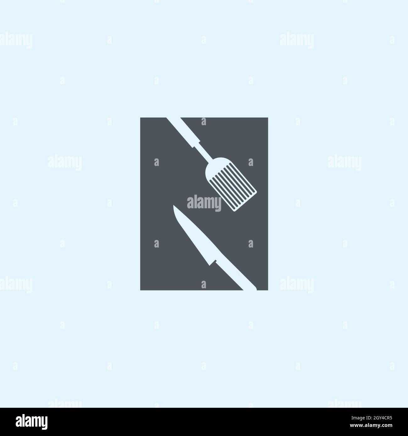 LETTERS N OR n LOGO DESIGN WITH NEGATIVE SPACE EFFECT FOR ILLUSTRATION ...