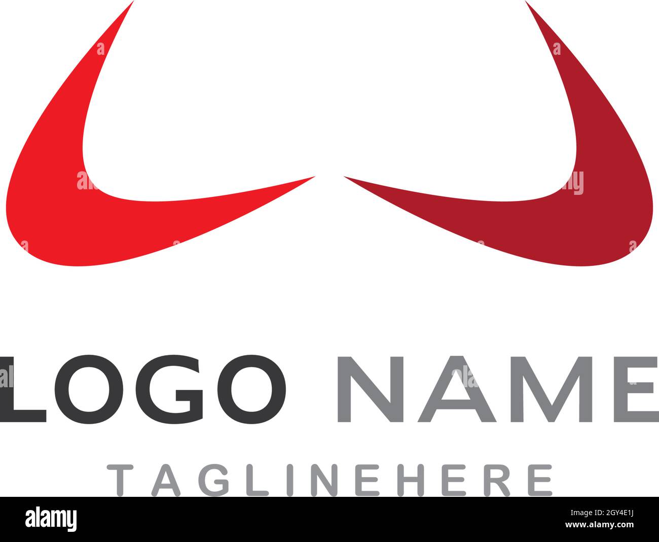 Taurus Logo Template vector icon illustration Stock Vector