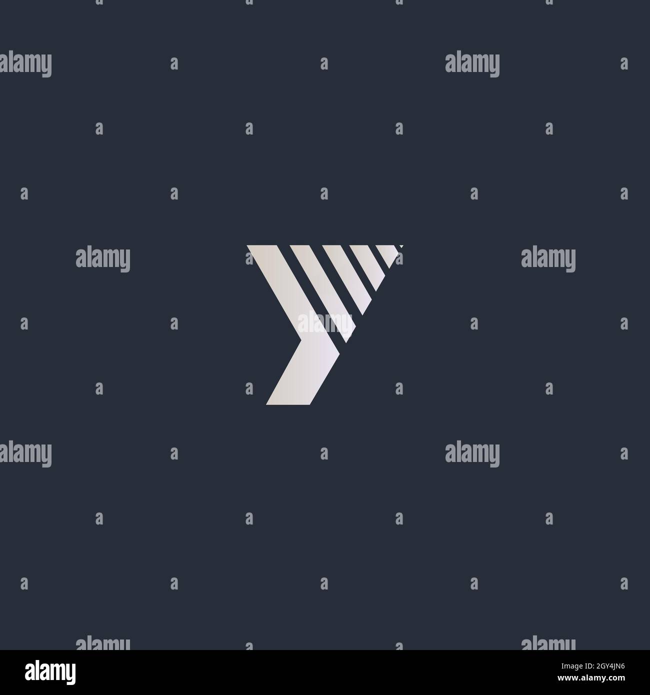 Geometrical abstract geometry symbol vector elements template, clean minimal geometric logo Stock Vector