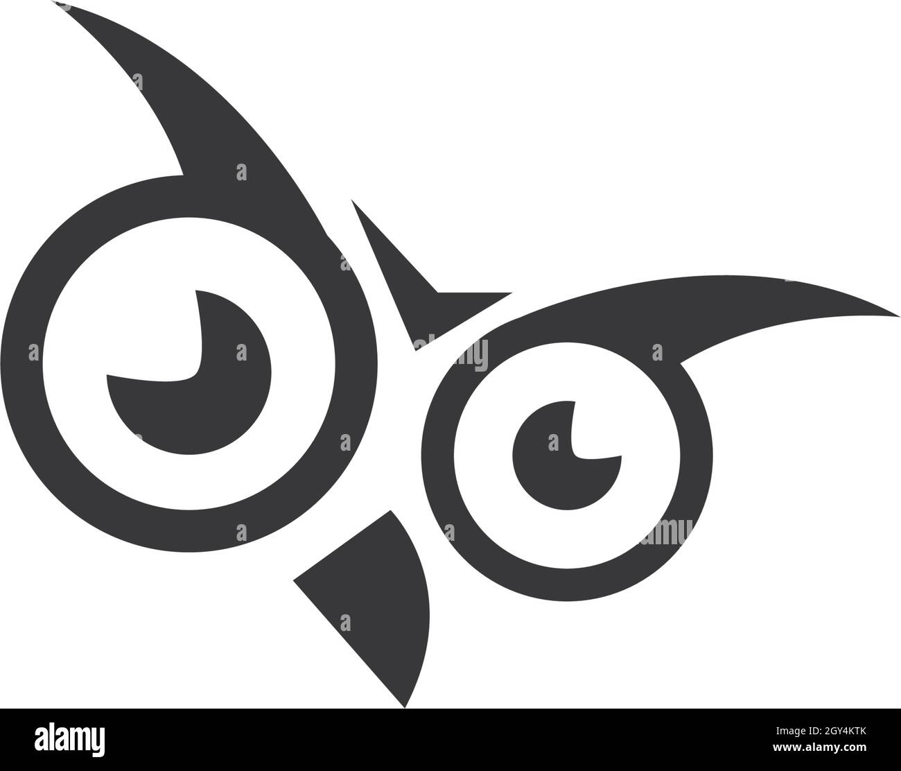 Owl logo vector icon template Stock Vector Image & Art - Alamy