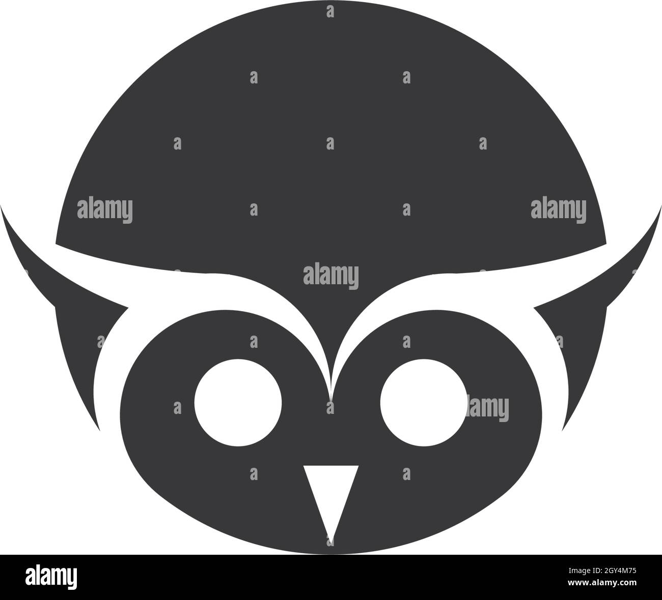 Owl logo vector icon template Stock Vector Image & Art - Alamy