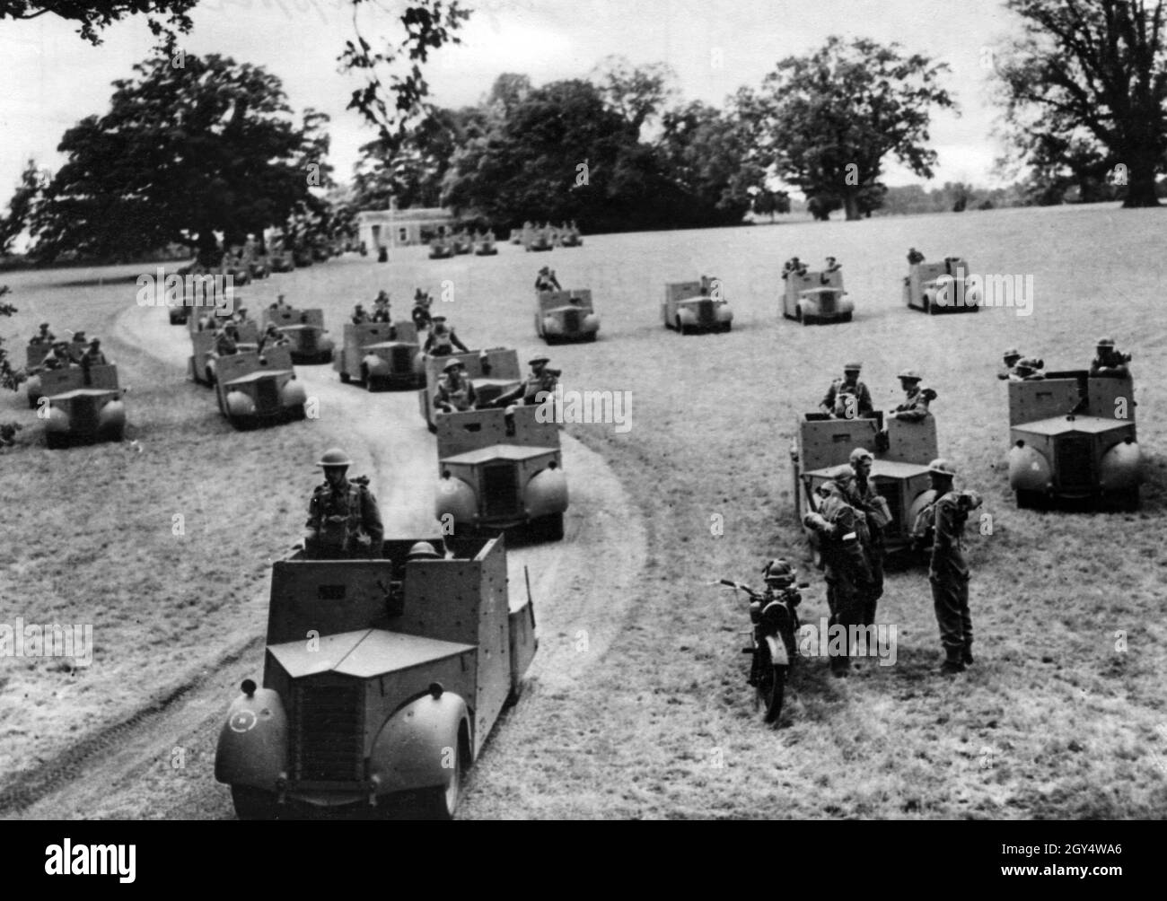 British Troops Prepare In Britain For A Possible German Invasion Of