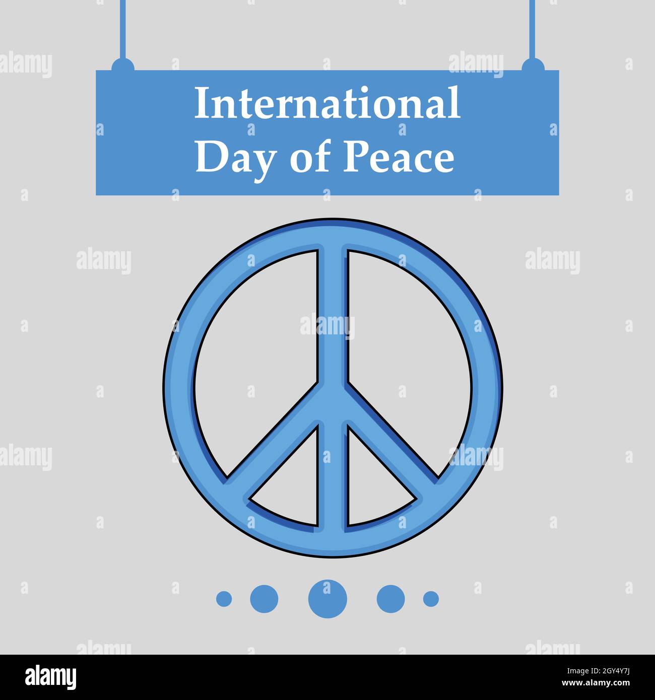 World Peace Day Stock Vector Image &amp; Art - Alamy