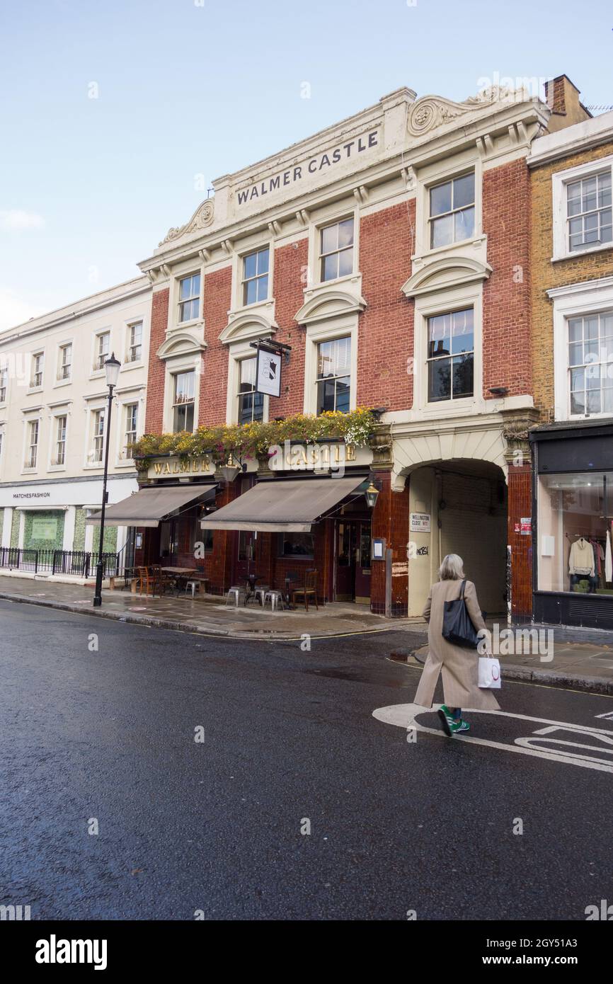 Walmer Castle public house, Ledbury Road, London, W11, England, UK