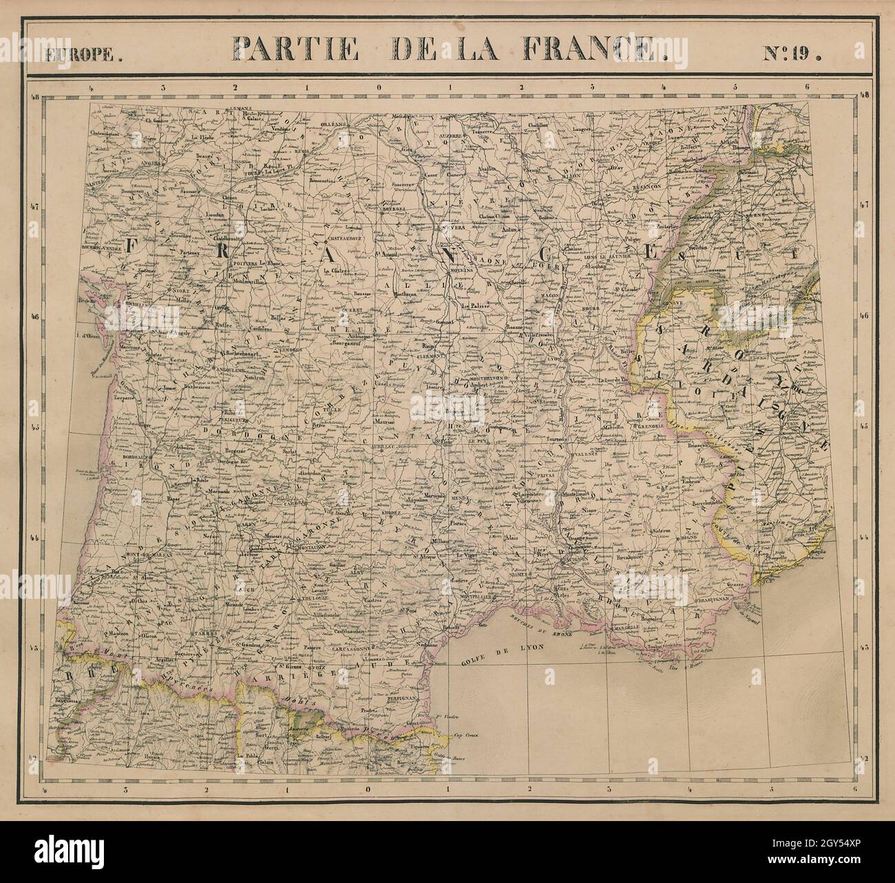 First map new france hi-res stock photography and images - Alamy
