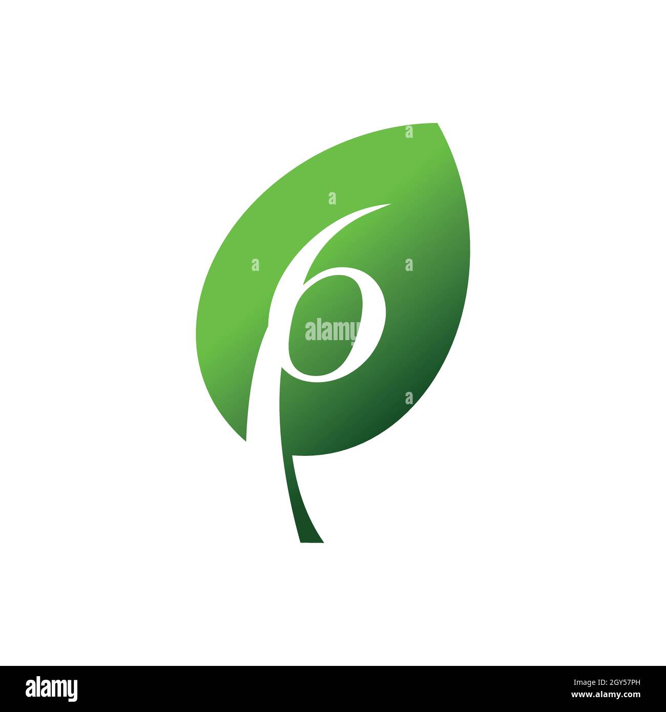 Number six shape green Stock Vector Images Alamy