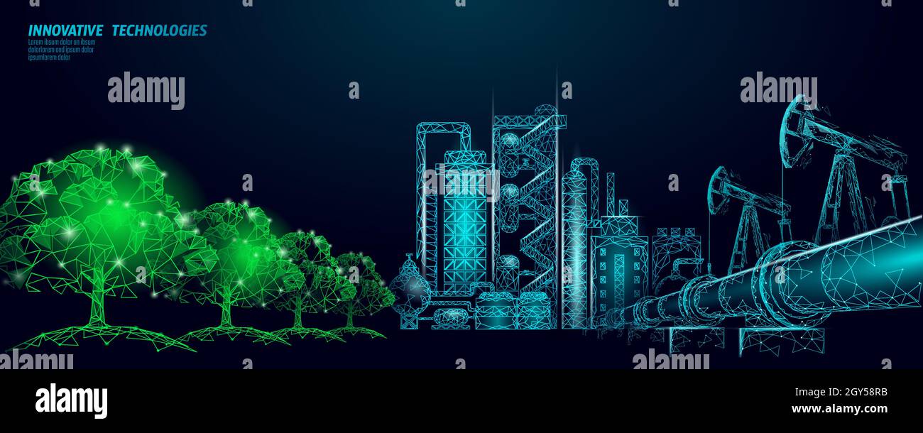 Oil pollution problem concept. Oil gas petroleum environmental disaster