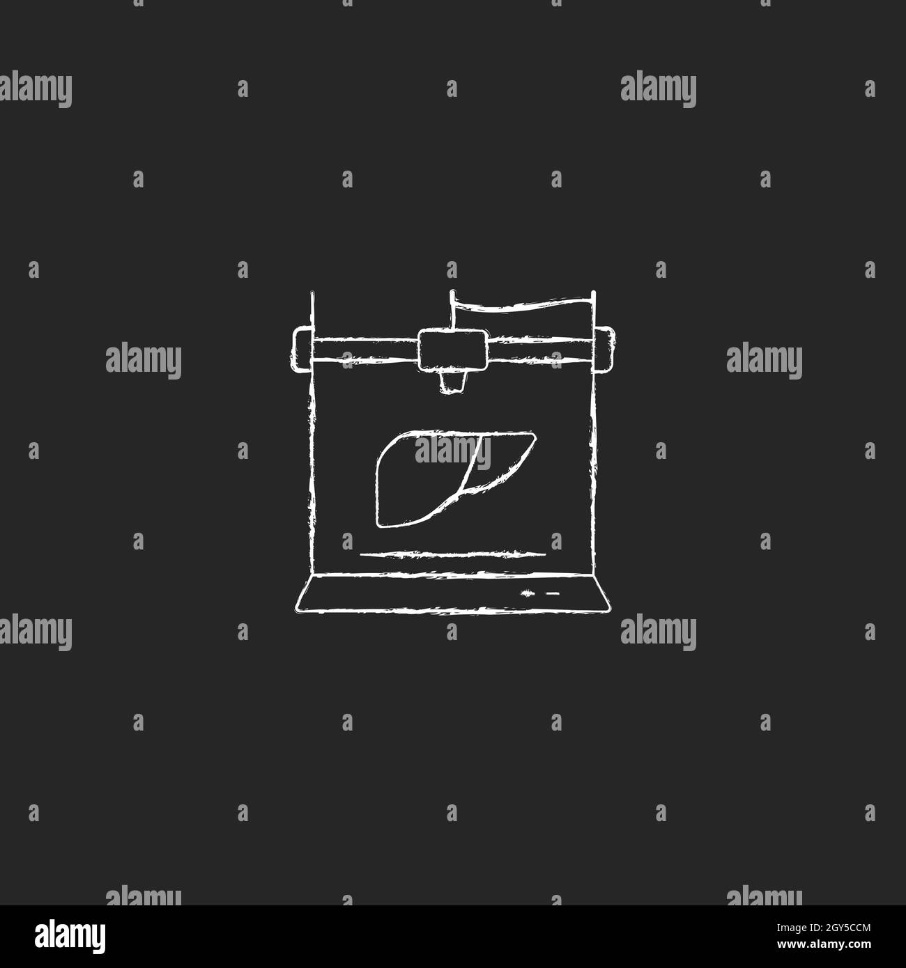 Liver on white Black and White Stock Photos & Images - Alamy