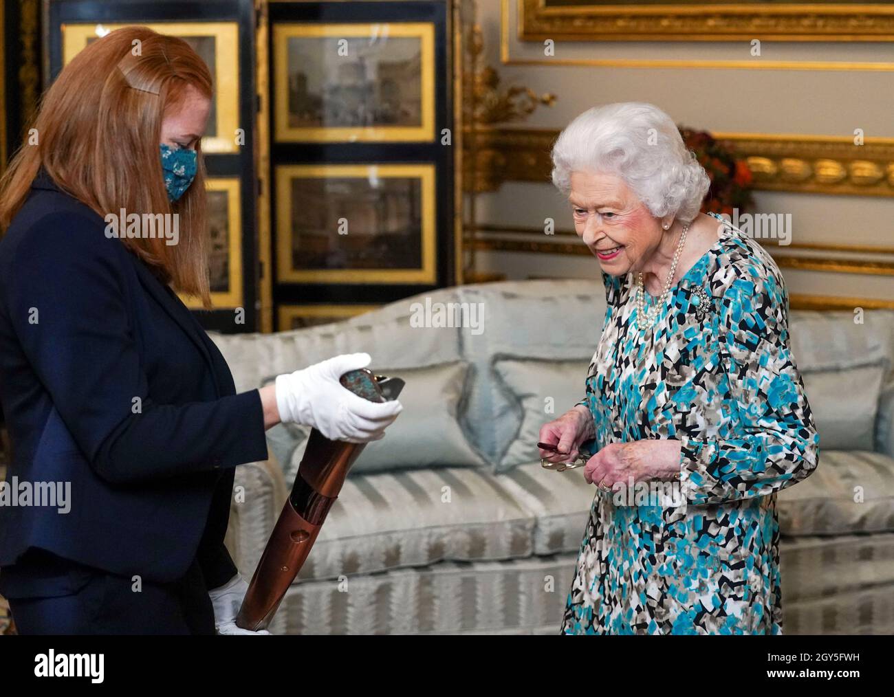 Commonwealth games 2022 baton relay hires stock photography and images
