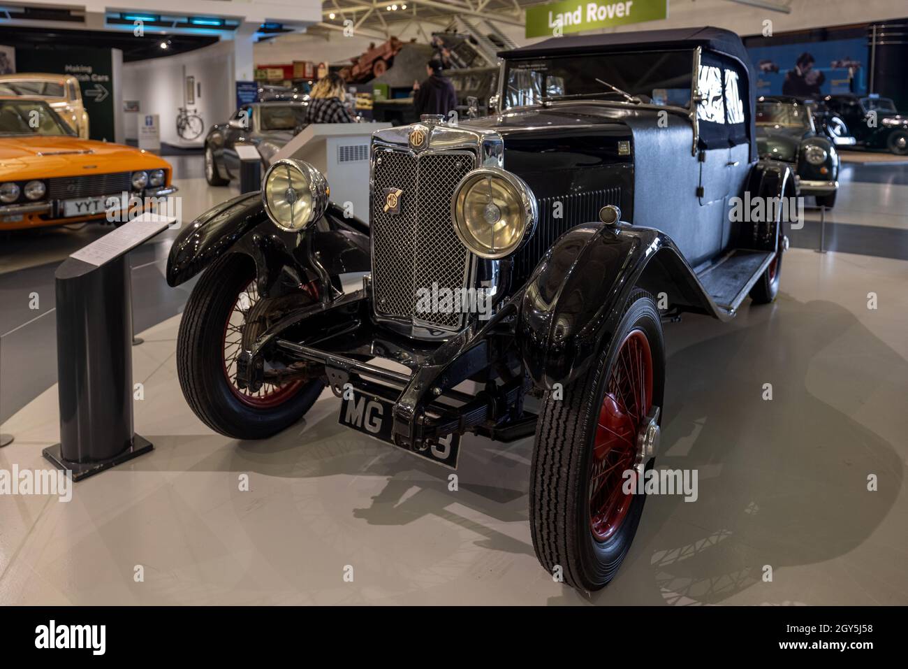 1931 MG 18/80 Mk1 Speed Model ‘MG 1193’ on display at the British Motor ...