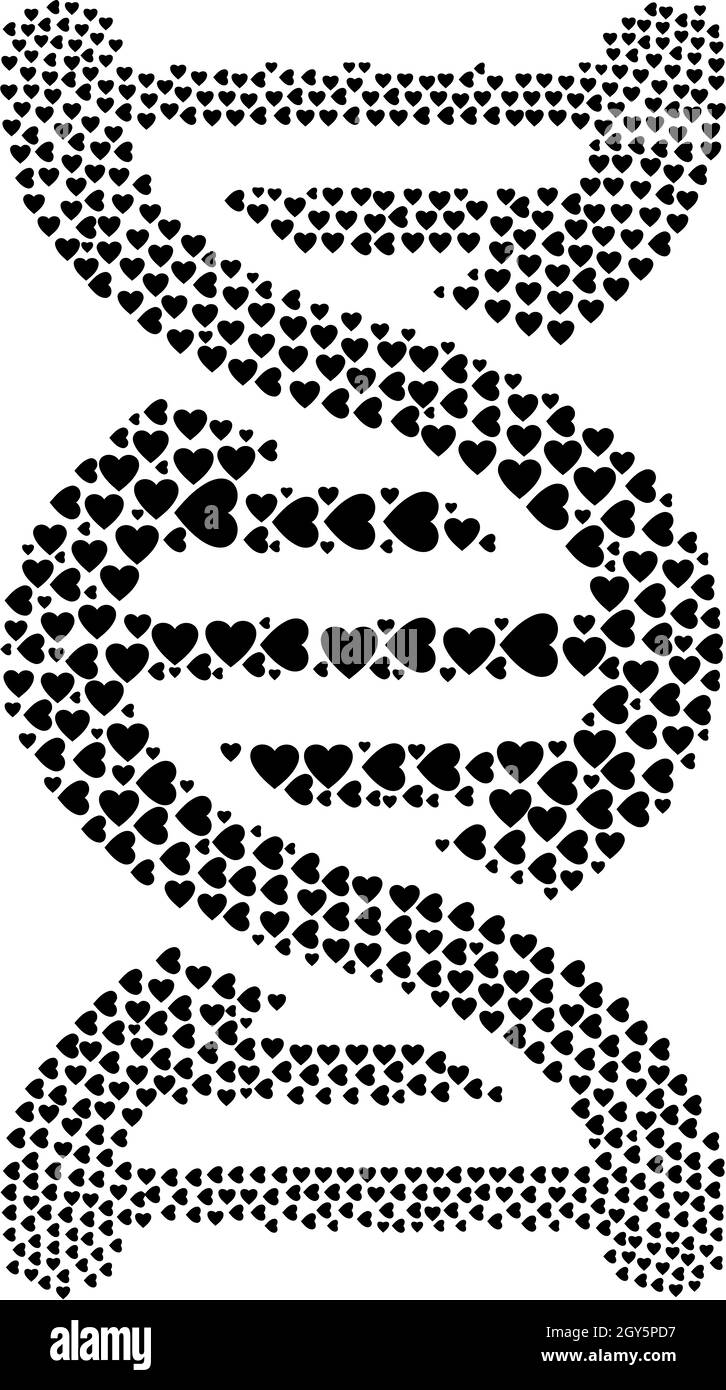dna gene biology life illustration Stock Photo