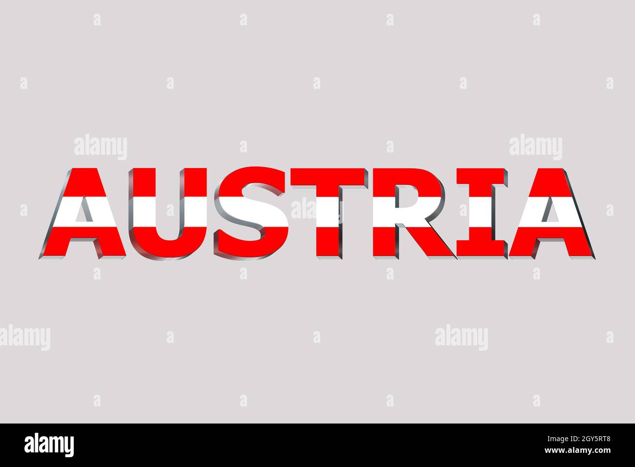 Flag of Austria on a text background Stock Photo - Alamy