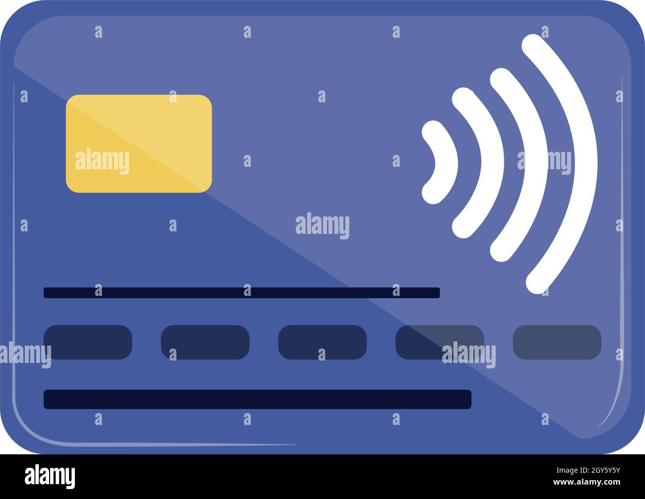 contactless payment bank card Stock Vector Image & Art - Alamy