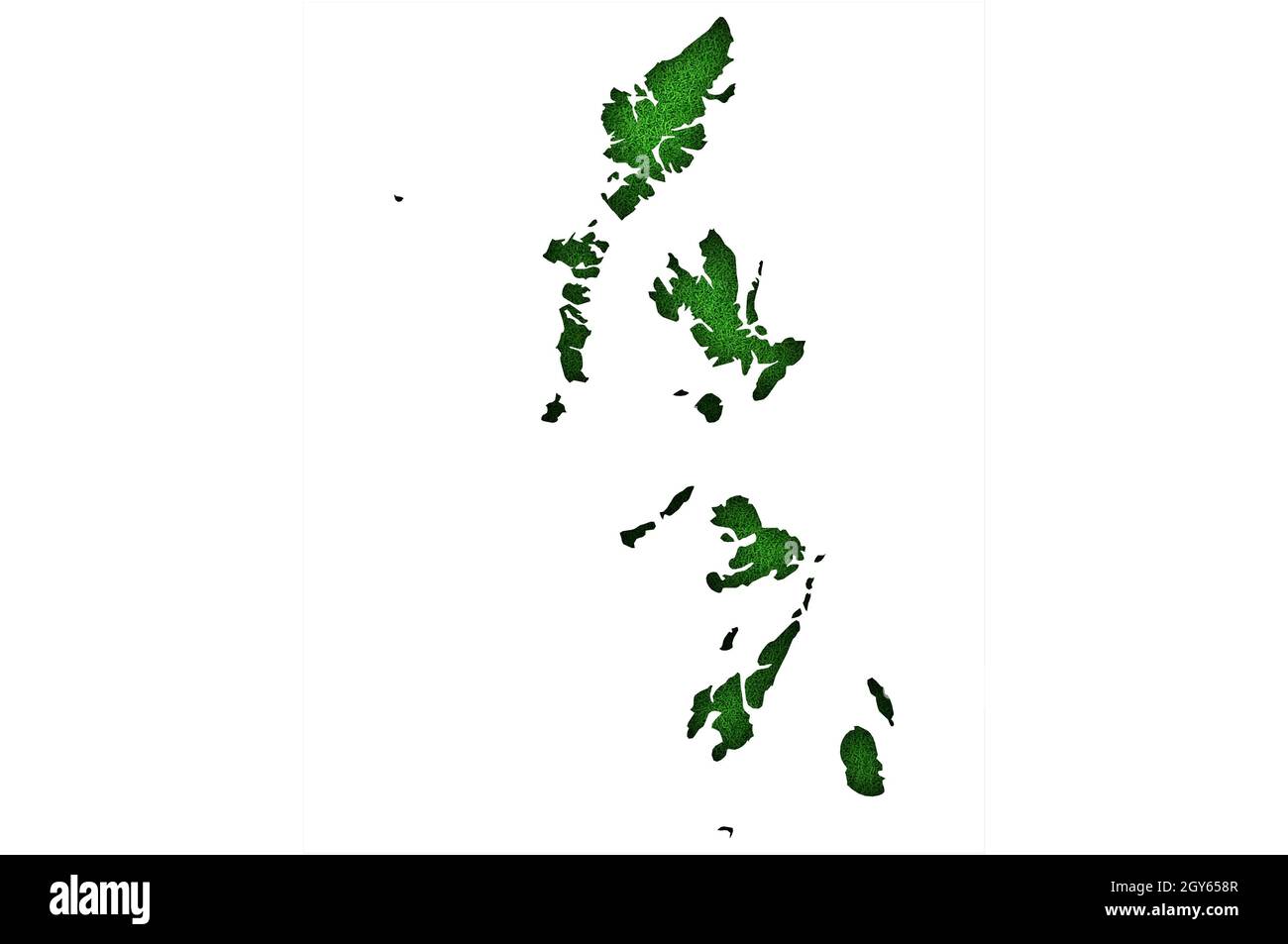 Hebrides map hires stock photography and images Alamy