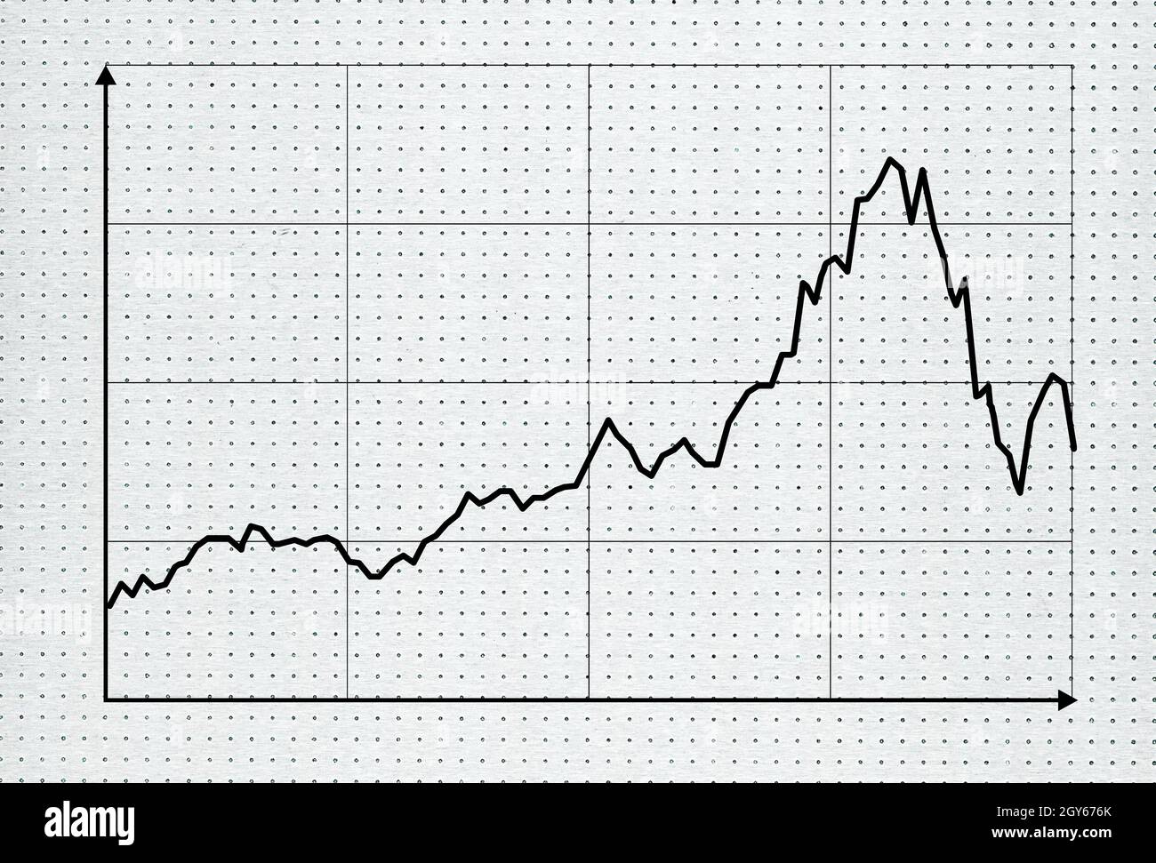 currency exchange chart in black over white Stock Photo - Alamy