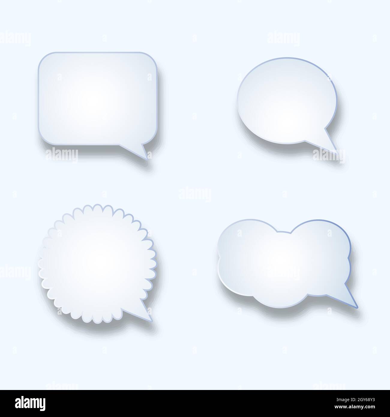 speech bubble background Stock Photo - Alamy