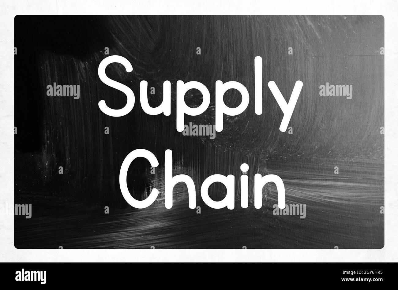 supply chain concept Stock Photo