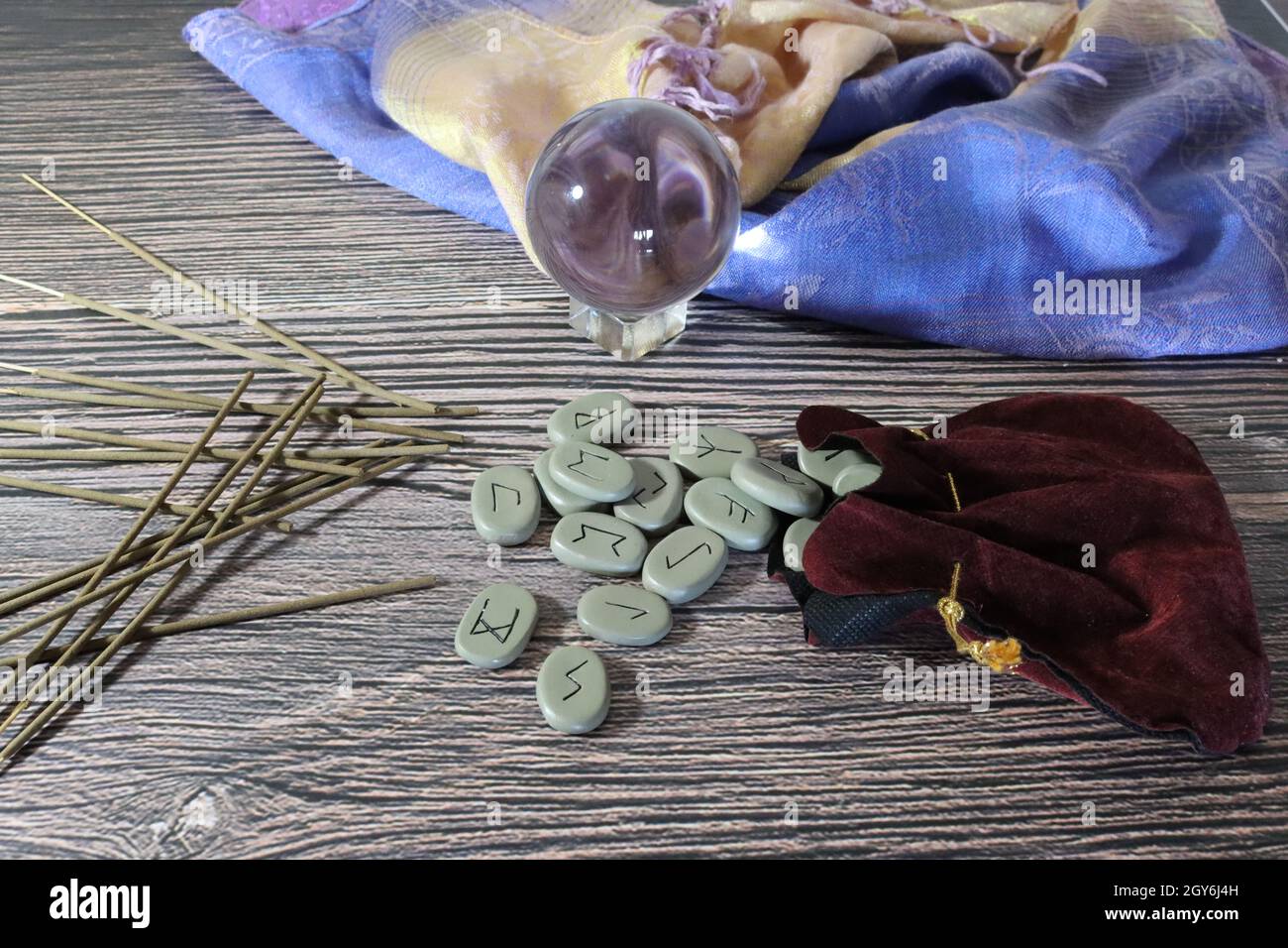 future clairvoyance faith divination runes letters witchcraft belief ...