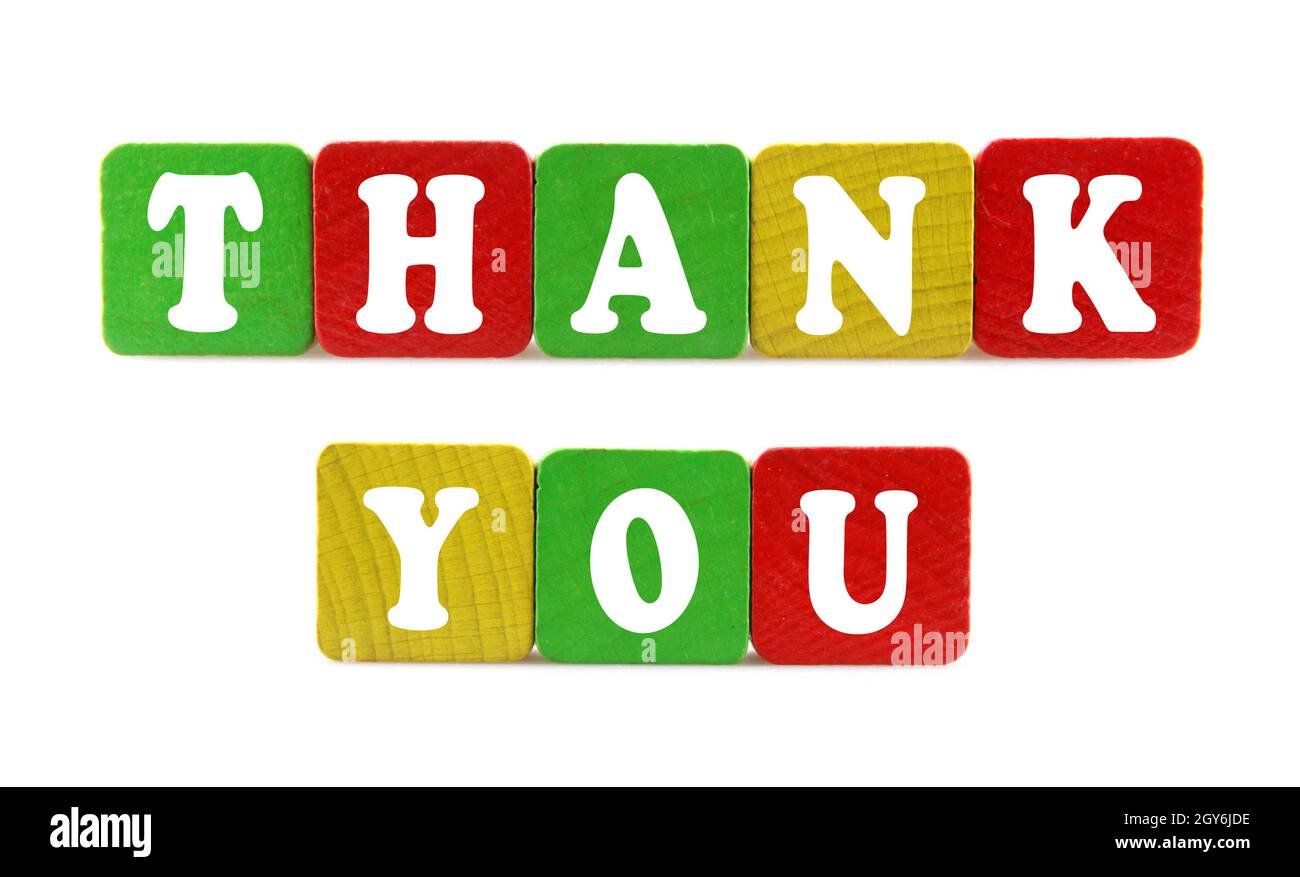 thank you concept Stock Photo - Alamy