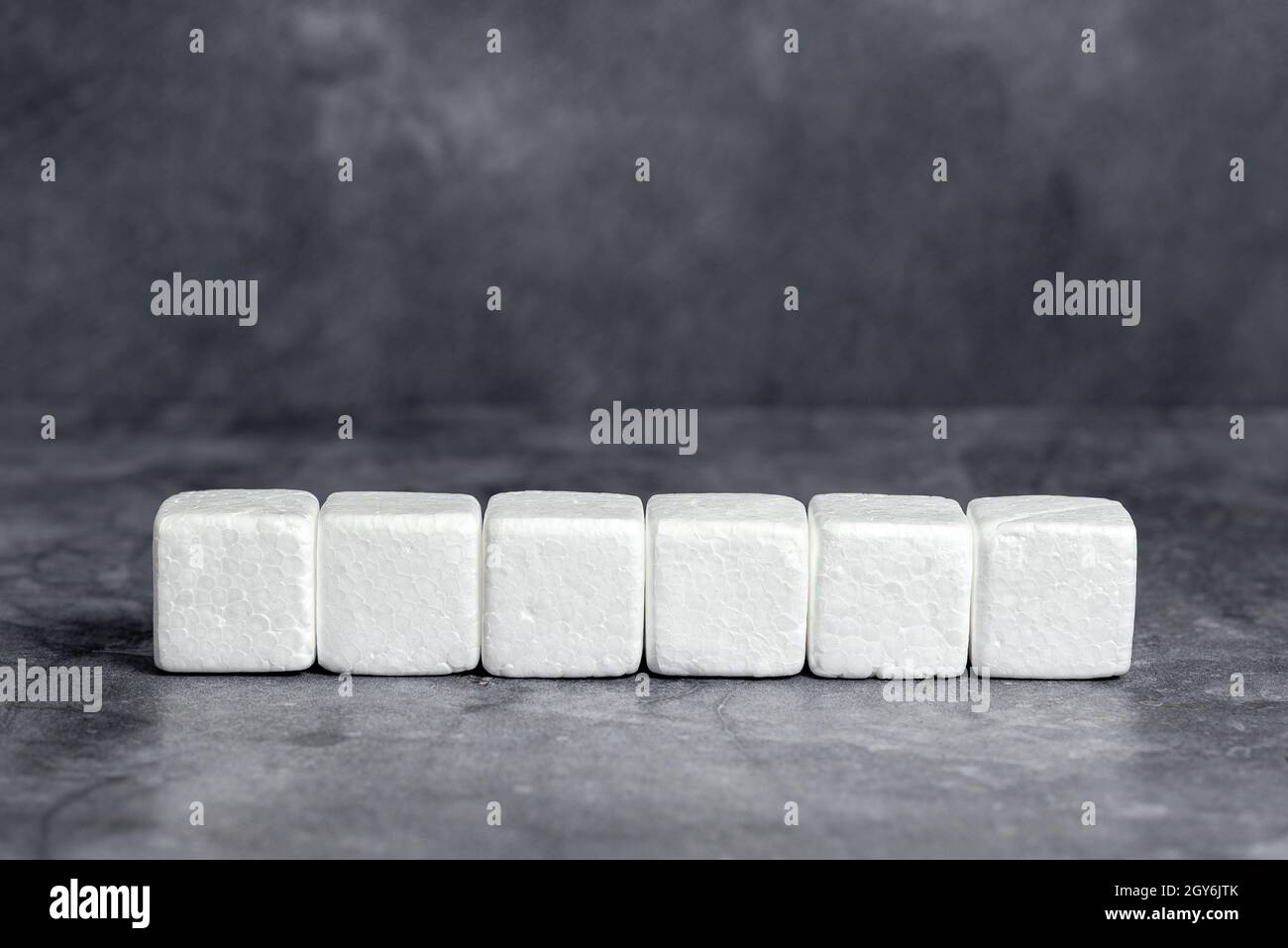 Stack of Sample Cube Rectangular Boxes On Surface Polished With Multi-Colour Stock Photo