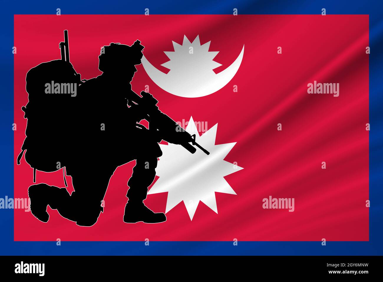 Independence Day Nepal. Military of Nepal. Day of Remembrance of the
