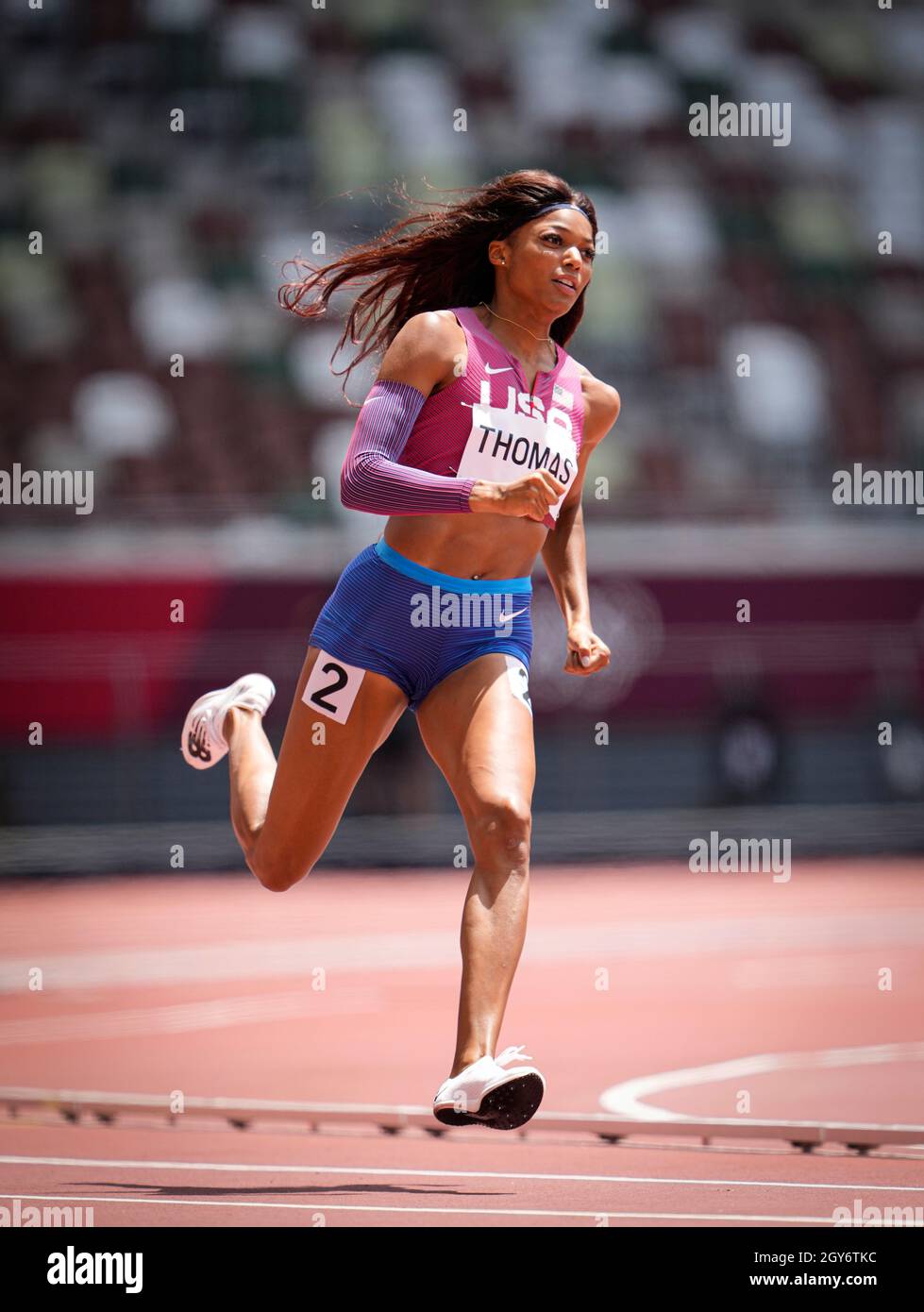 Gabrielle thomas tokyo medal hires stock photography and images Alamy