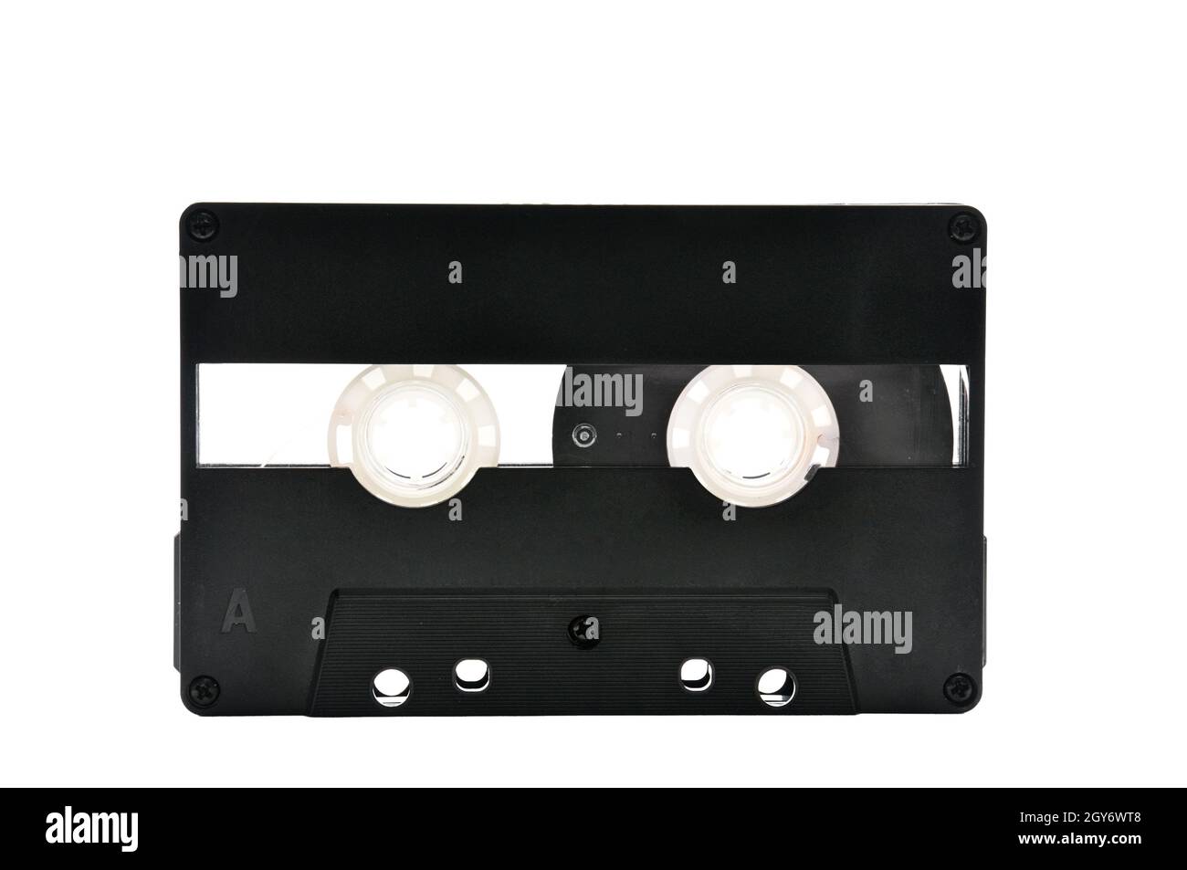 Compact audio cassette for use on audio tape recorders, music players