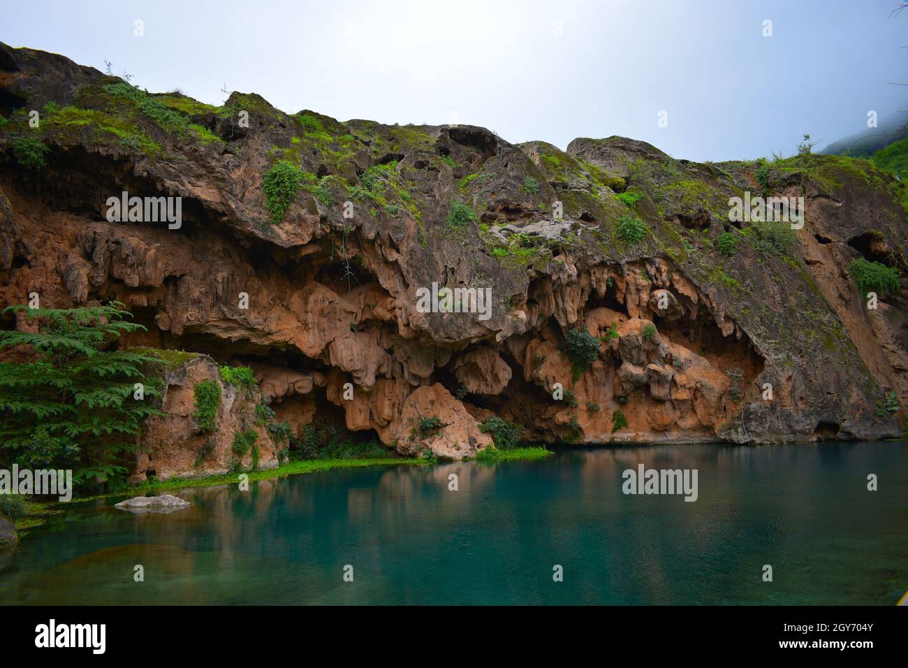 Beautiful view of water with mountain Stock Photo - Alamy