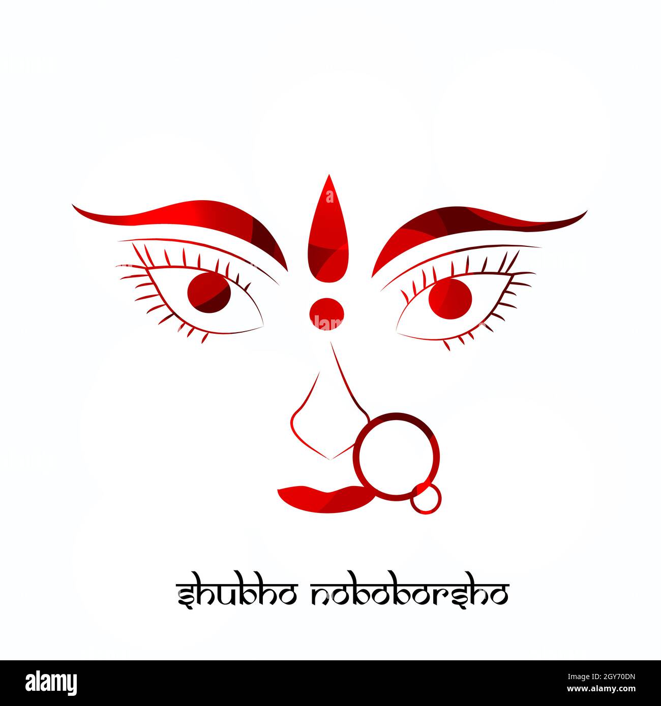 Bengali goddess Cut Out Stock Images & Pictures Alamy