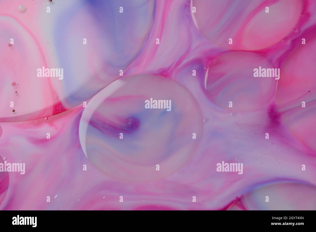 Abstract colors, backgrounds and textures. Food Coloring in milk. Food