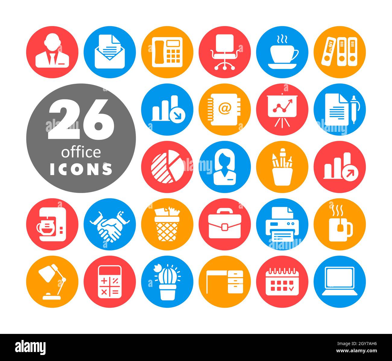 Office outline white glyph icon. Office sign. Graph symbol for your web ...