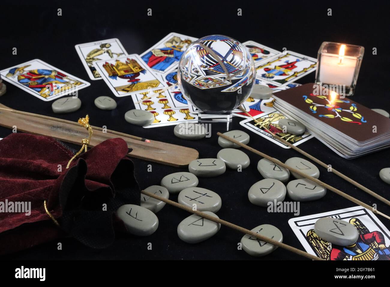 future clairvoyance faith divination runes letters witchcraft belief ...