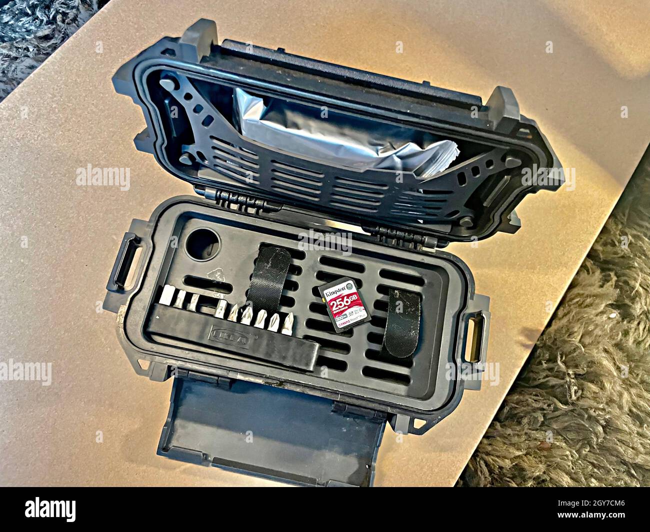 Black pelican case hi-res stock photography and images - Alamy