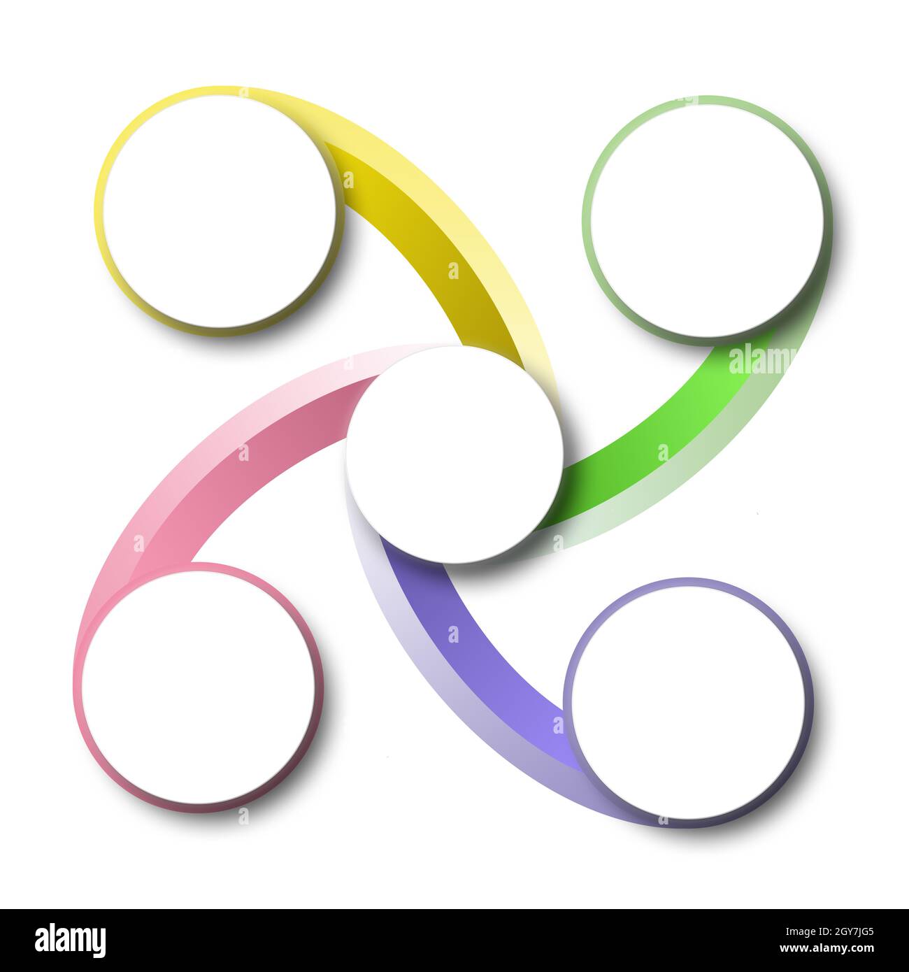 Abstract 3D infographic template with options for process diagram ...