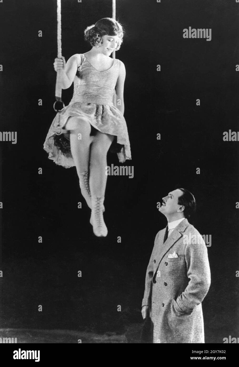 Der Zirkuskönig Le Roi du cirque Year : 1924 Austria / France Director : Max Linder, Édouard-Émile Violet Vilma Bánky, Max Linder Stock Photo