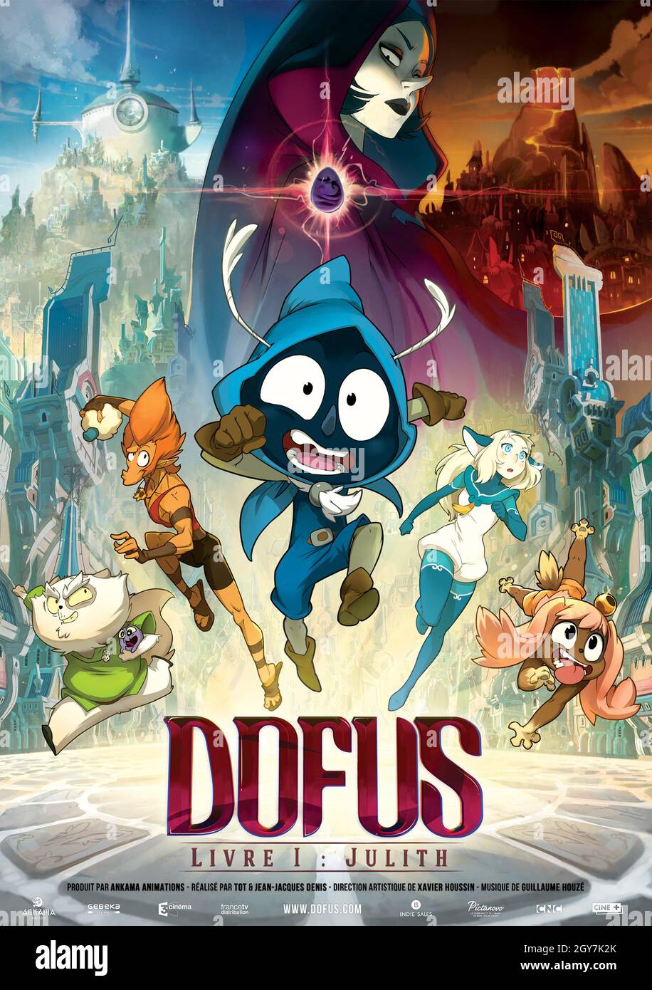 Dofus - Livre 1: Julith Dofus: Book 1 - Julith Year : 2015 France Director :  Jean-Jacques Denis, Anthony Roux  Animation French poster Stock Photo
