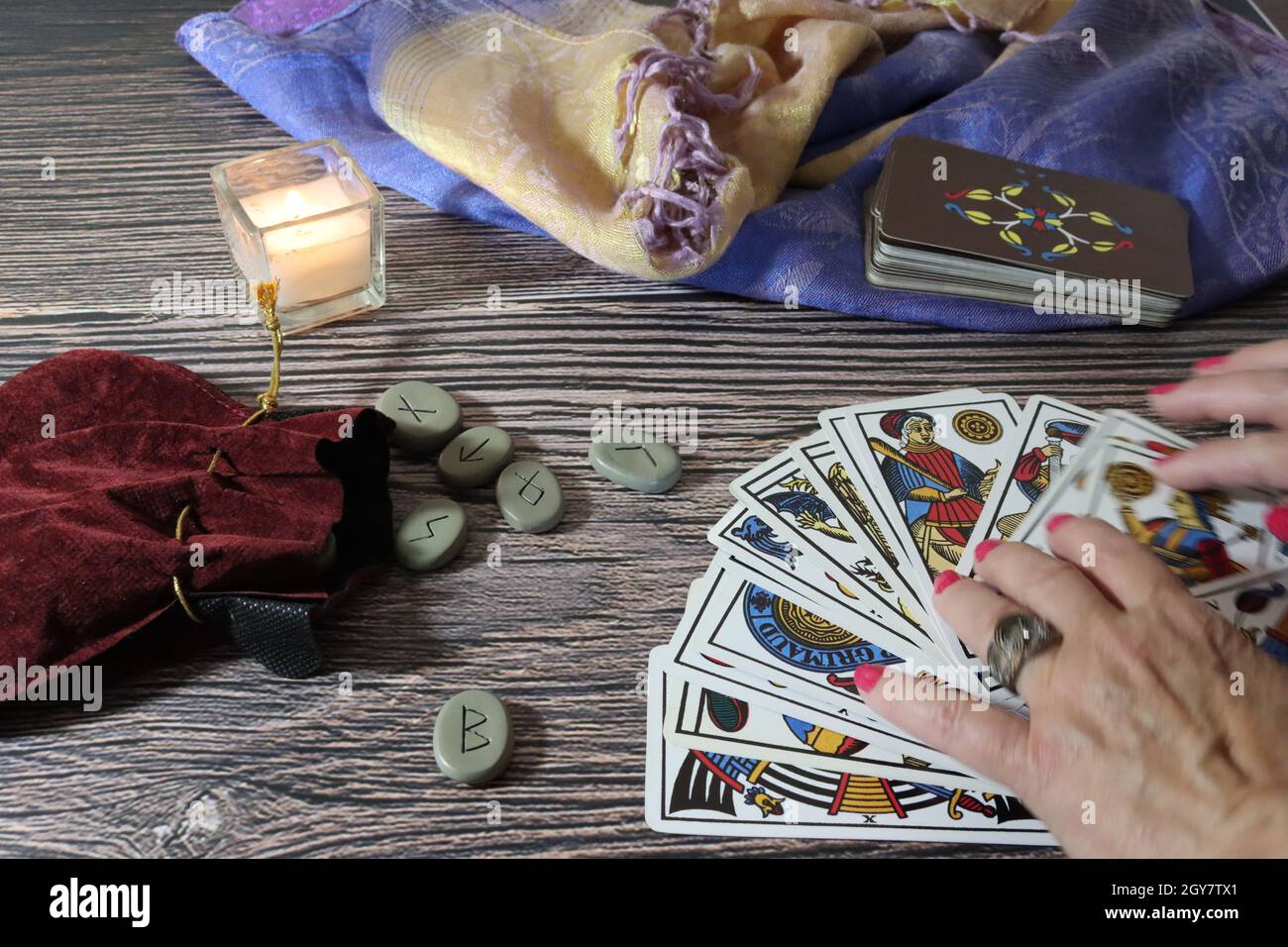 future clairvoyance faith divination runes letters witchcraft belief ...