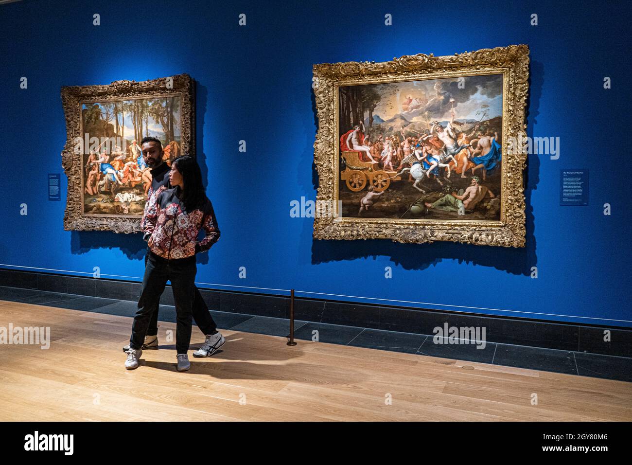 NATIONAL GALLERY LONDON, UK. 7 Oct, 2021. Nicolas Poussin’s Nicolas