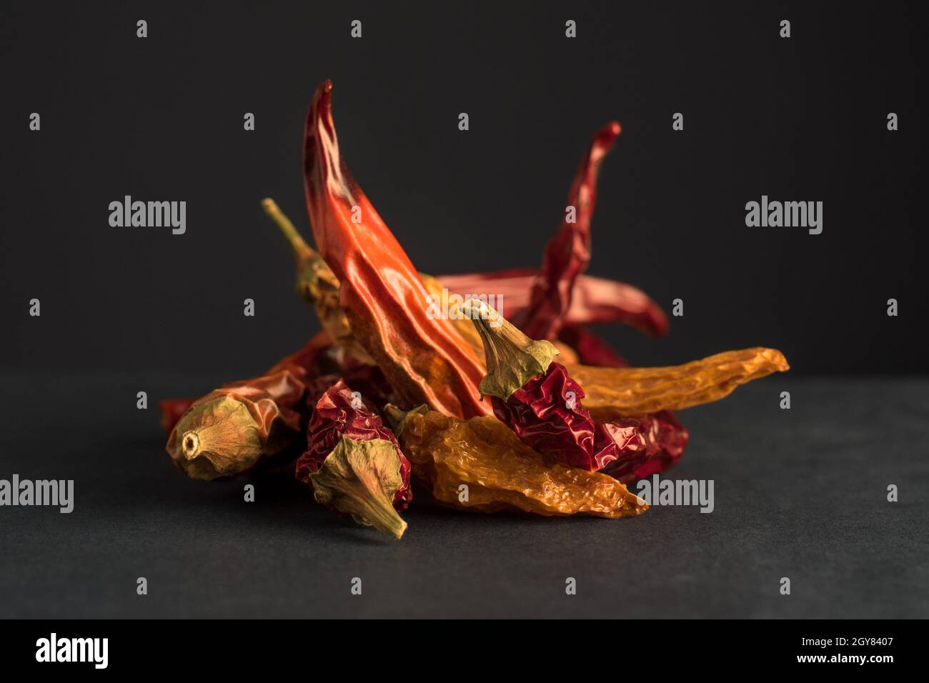 Yellow chillies hi-res stock photography and images - Alamy