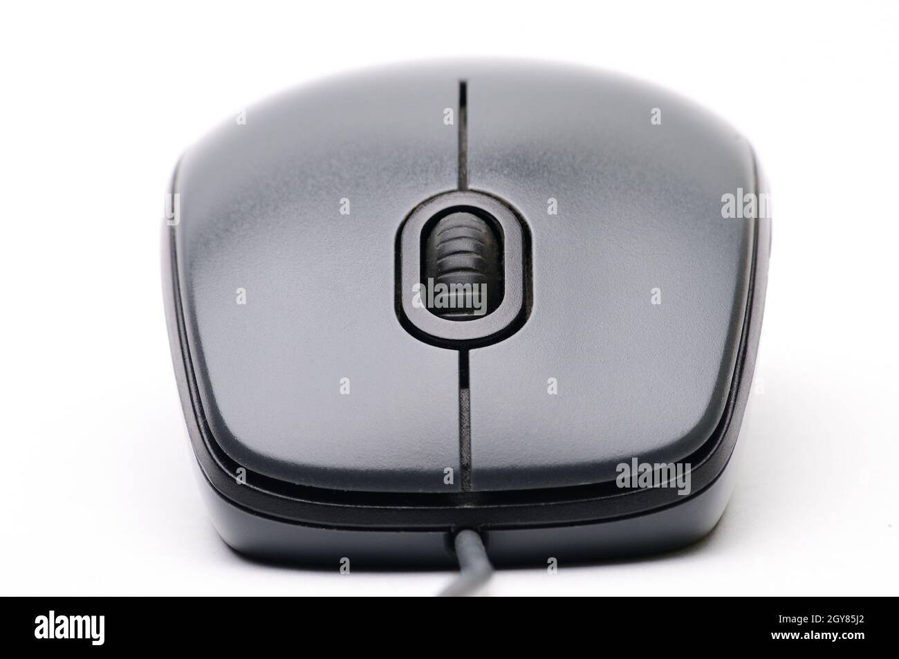 Computer mouse on a white isolated background Stock Photo