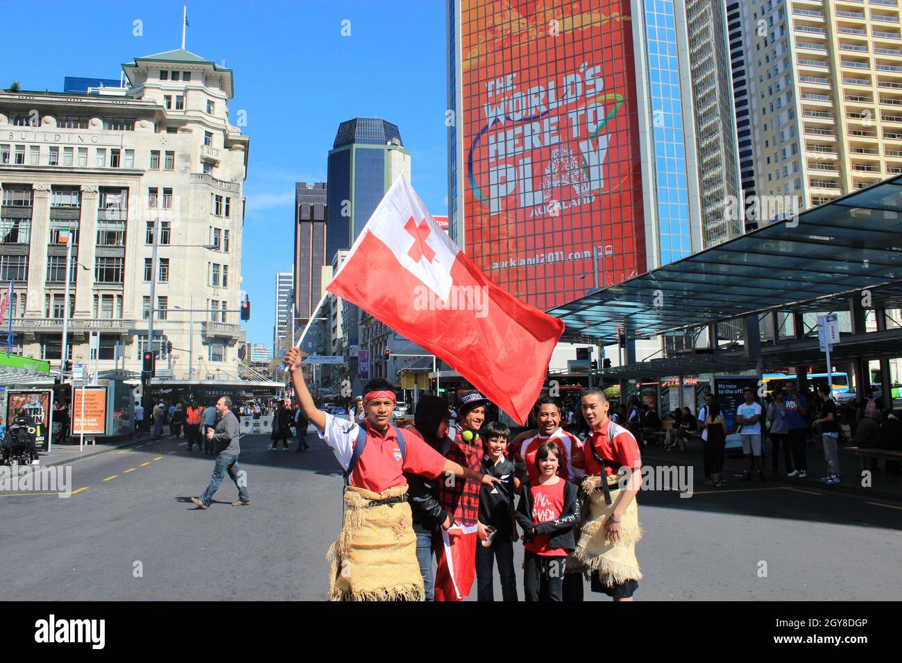 Nz rugby flag hi-res stock photography and images - Alamy