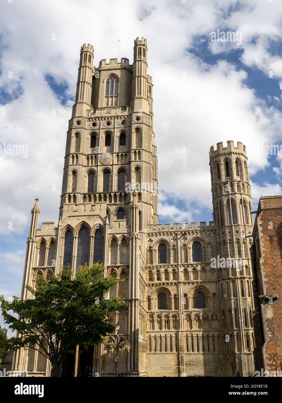 Ely Cathedral in Ely, Cambridgeshire, UK, dates from 1083 Stock Photo ...