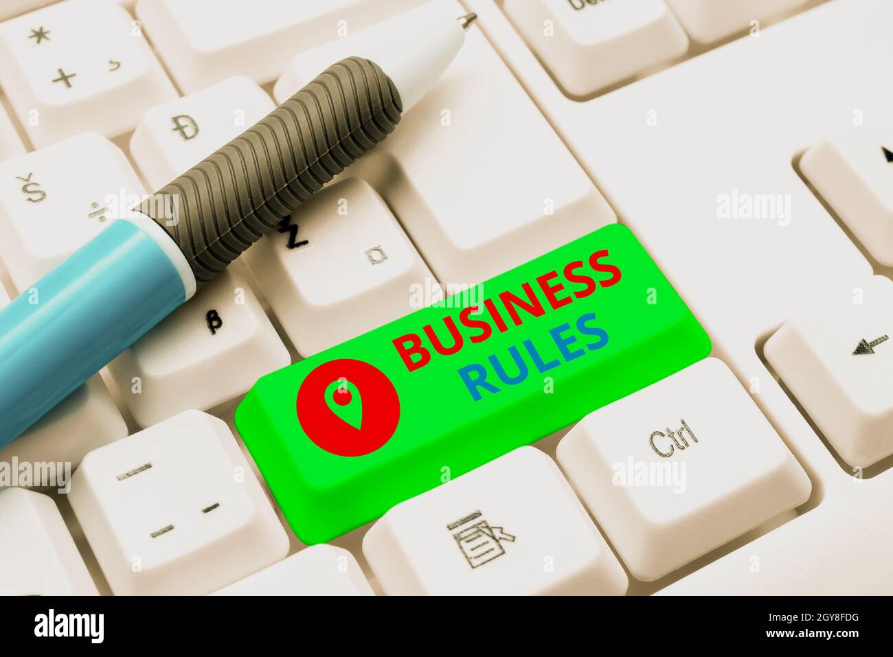 Conceptual caption Business Rules, Business overview the principles ...