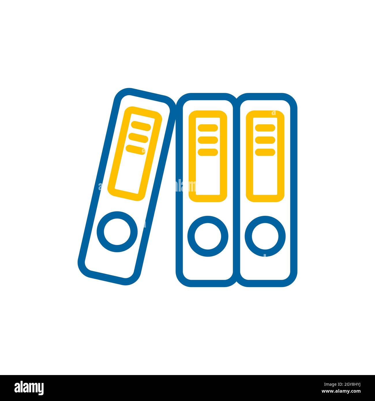 File Folder outline icon. Workspace sign. Graph symbol for your web ...