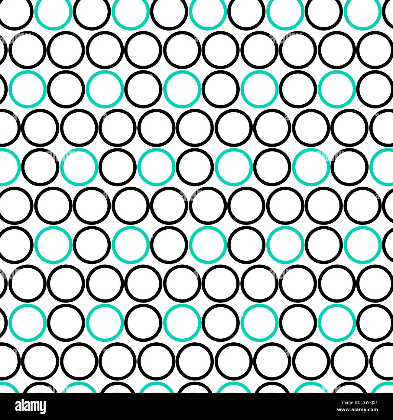 Seamless pattern, various geometric shapes on a white background ...