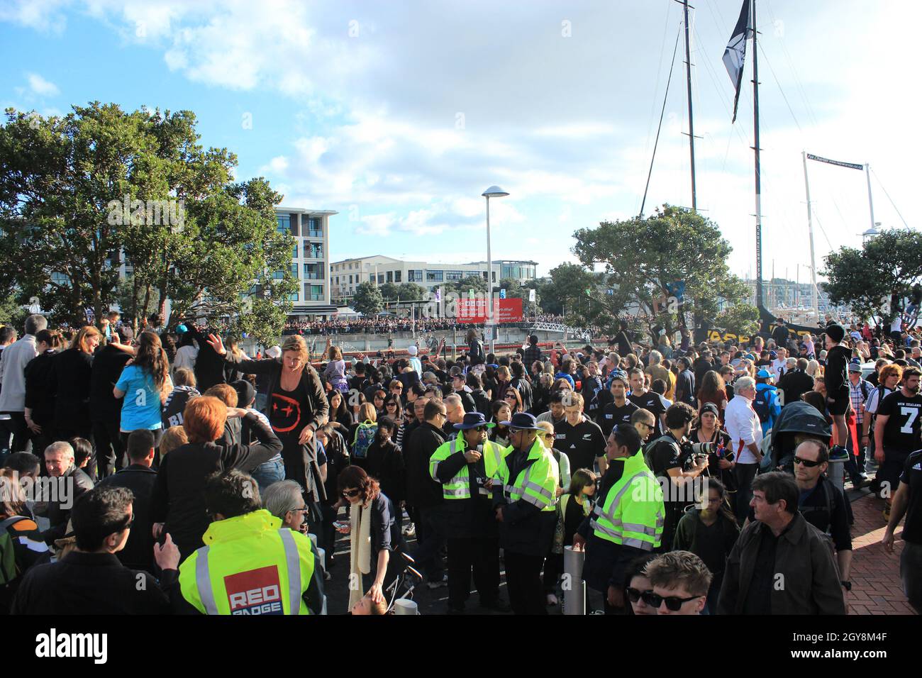 Nz rugby flag hi-res stock photography and images - Alamy