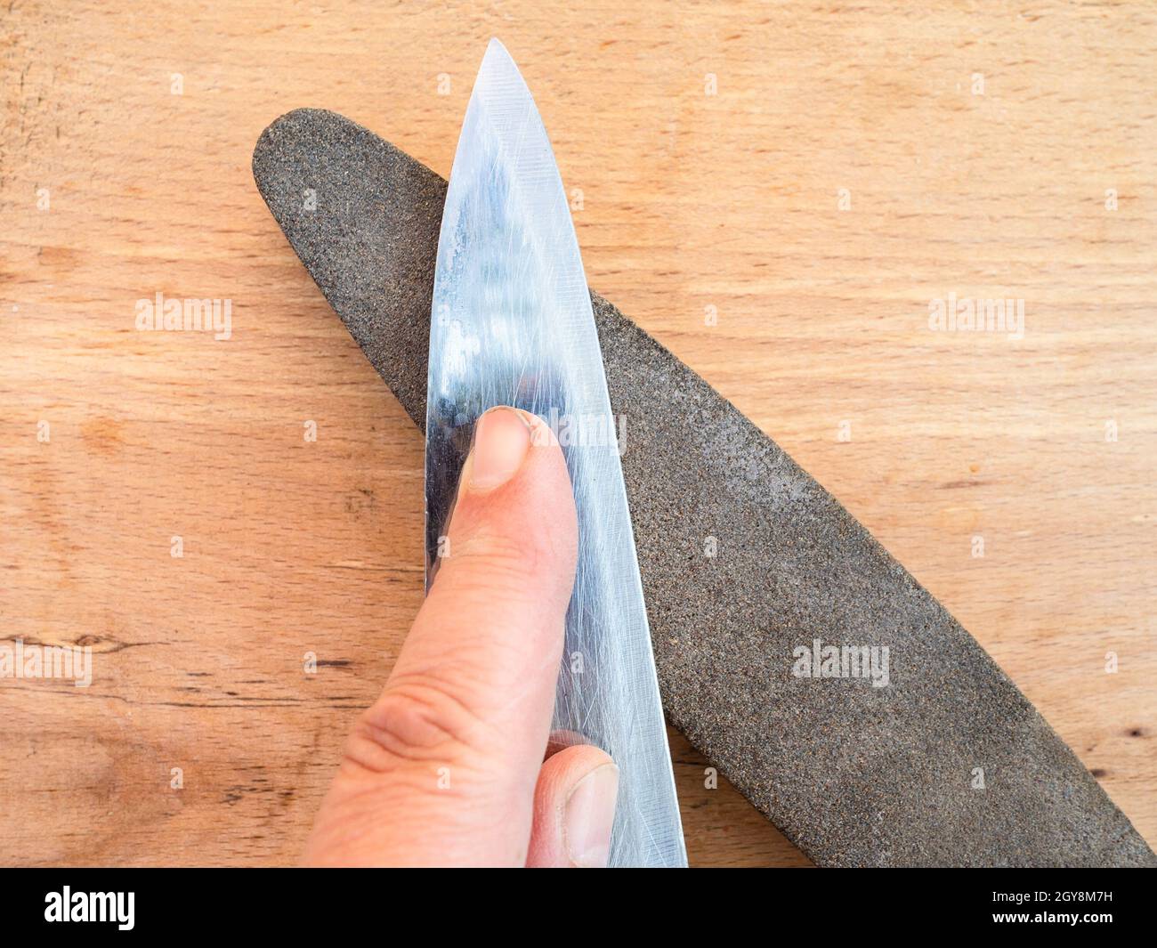 Sharpening stone and knife hires stock photography and images Alamy