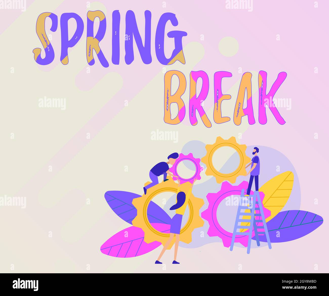 Text showing inspiration Spring Break, Business approach Vacation ...